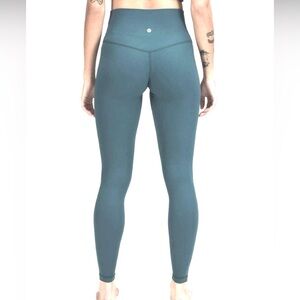 🍋NWOT Lululemon Align Ribbed Teal HR Leggings